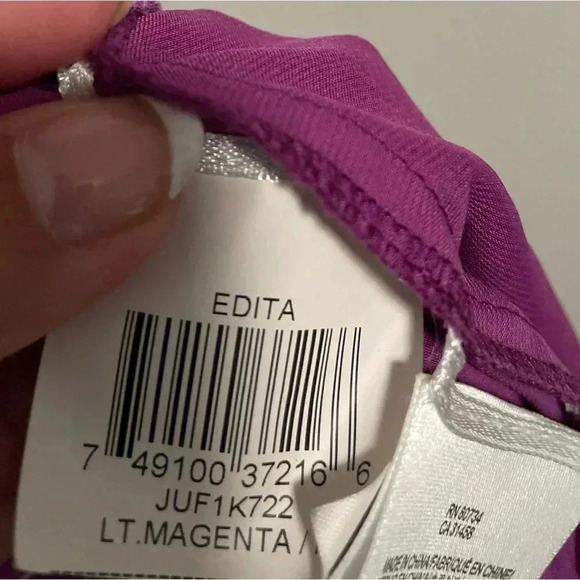 BCBG‎ MaxAzria halter top purple size Medium - Picture 7 of 7